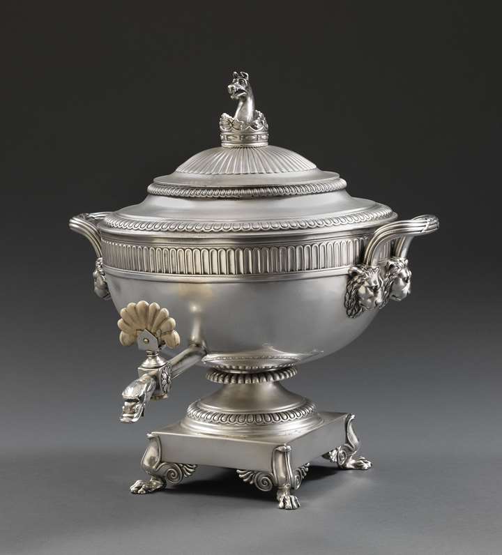 A George III silver Tea Urn